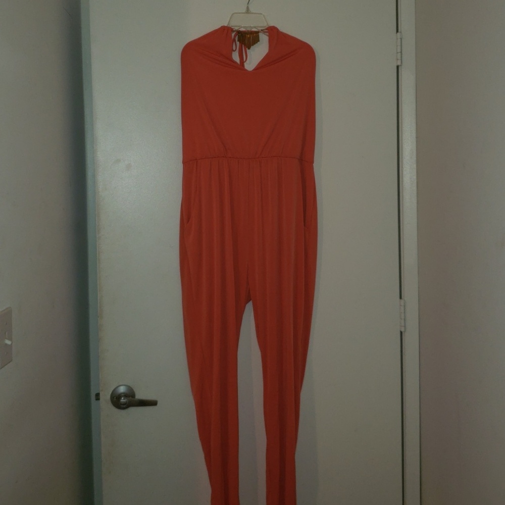 Coral Jumpsuit